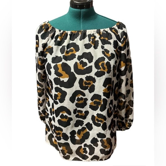 Show Me Your Mumu sz small leopard top - Picture 1 of 4
